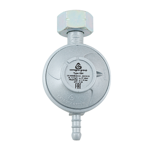 Cavagna 694 low pressure regulator for gas cylinders