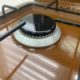 KUMTEL KO-102 Brown tabletop stove with burners