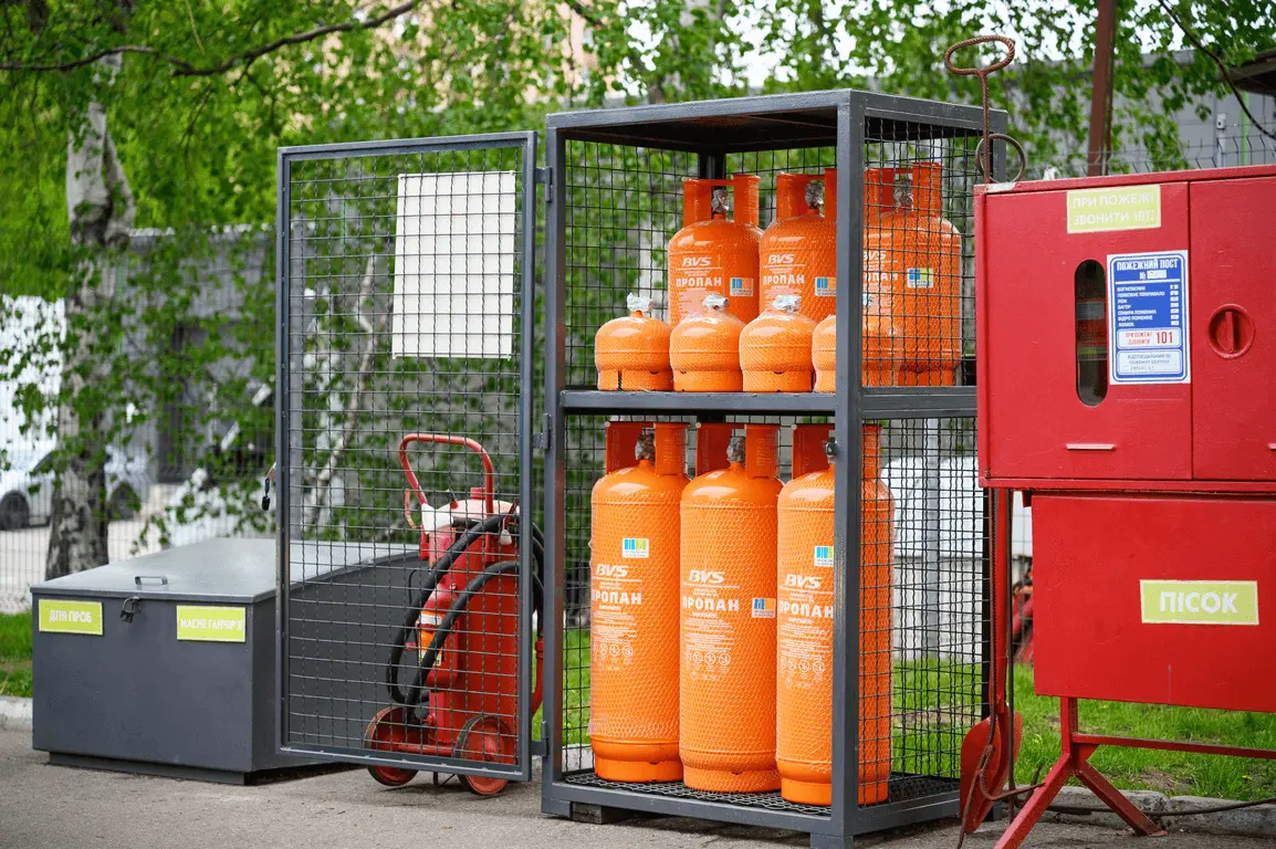 Exchange and refill of gas cylinders – fast, safe, profitable